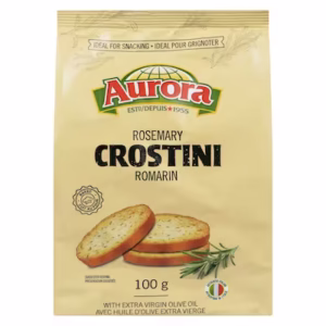 Craquelins Crostini romarin Aurora 100 g