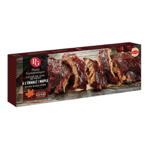 Côtes de dos de Porc à l'Érable Plaisirs Gastronomiques – 740 g