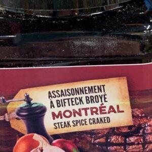 Assaisonnement à Bifteck Broyé Montréal 180 g