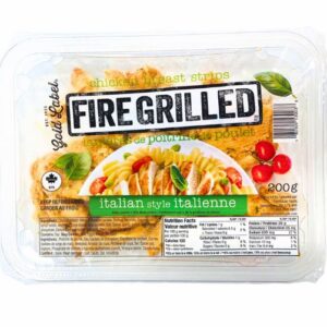 Lanières de poulet Grillées style Italienne Gold Label 200 g