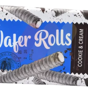 Rouleaux de gaufrettes farcies à la crème de Biscuits Jammy 150 g