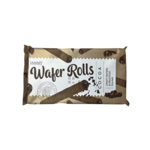 Rouleaux de gaufrettes farcies à la crème de Cacao Jammy 150 g