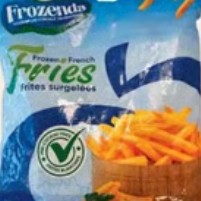 Frites surgelées Frozenda 1 kg