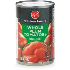 Tomates Entières Western Family 398 ml