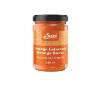 Tartinade Orange Éclatante Savi Gourmet 250 ml